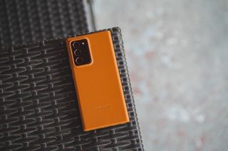 Galaxy Note 20 Ultra Leather Case Hero