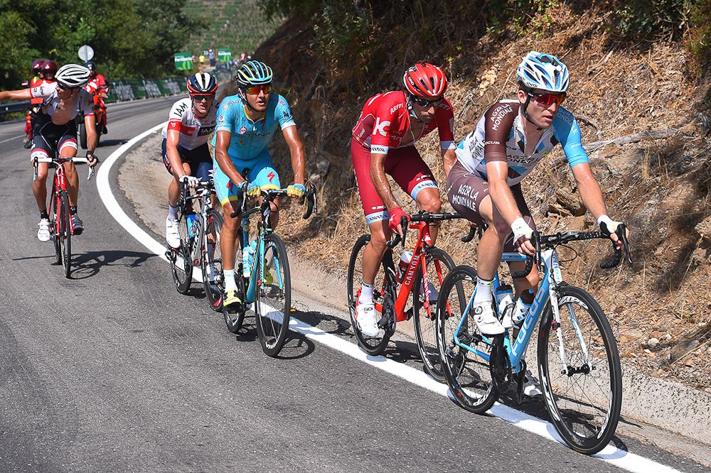 Alberto Losada, Jan Bakelants, Laurent Didier and Mathias Frank