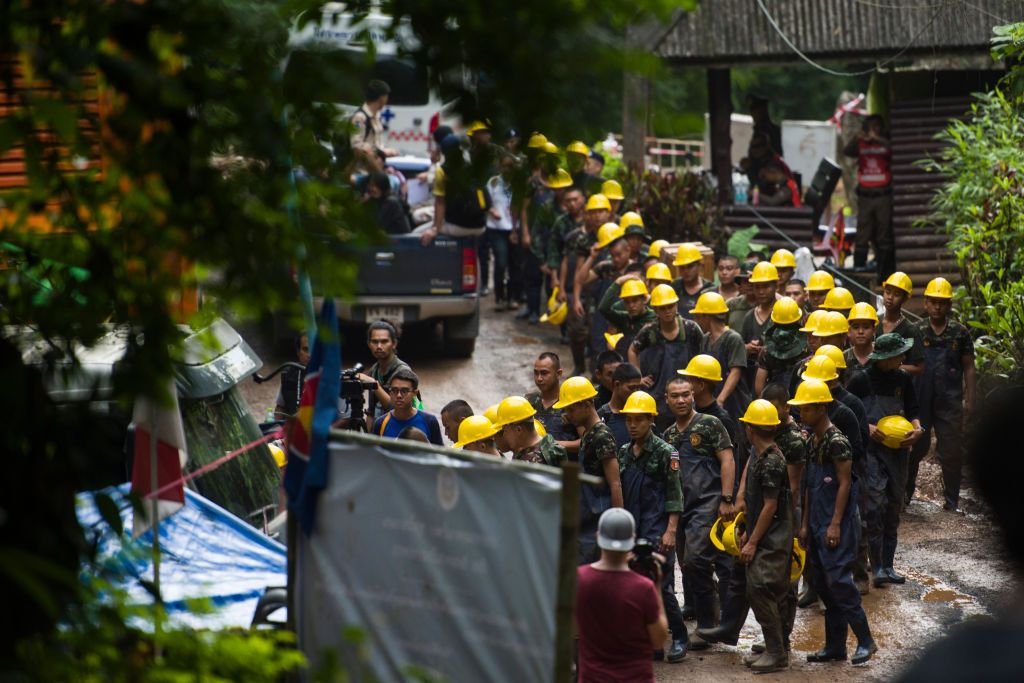 Thailand cave rescue.