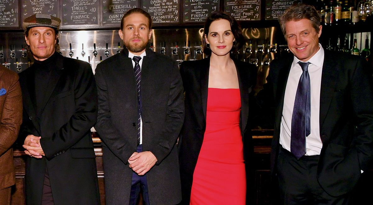 Matthew McConaughey, Charlie Hunnam, Michelle Dockery and Hugh Grant