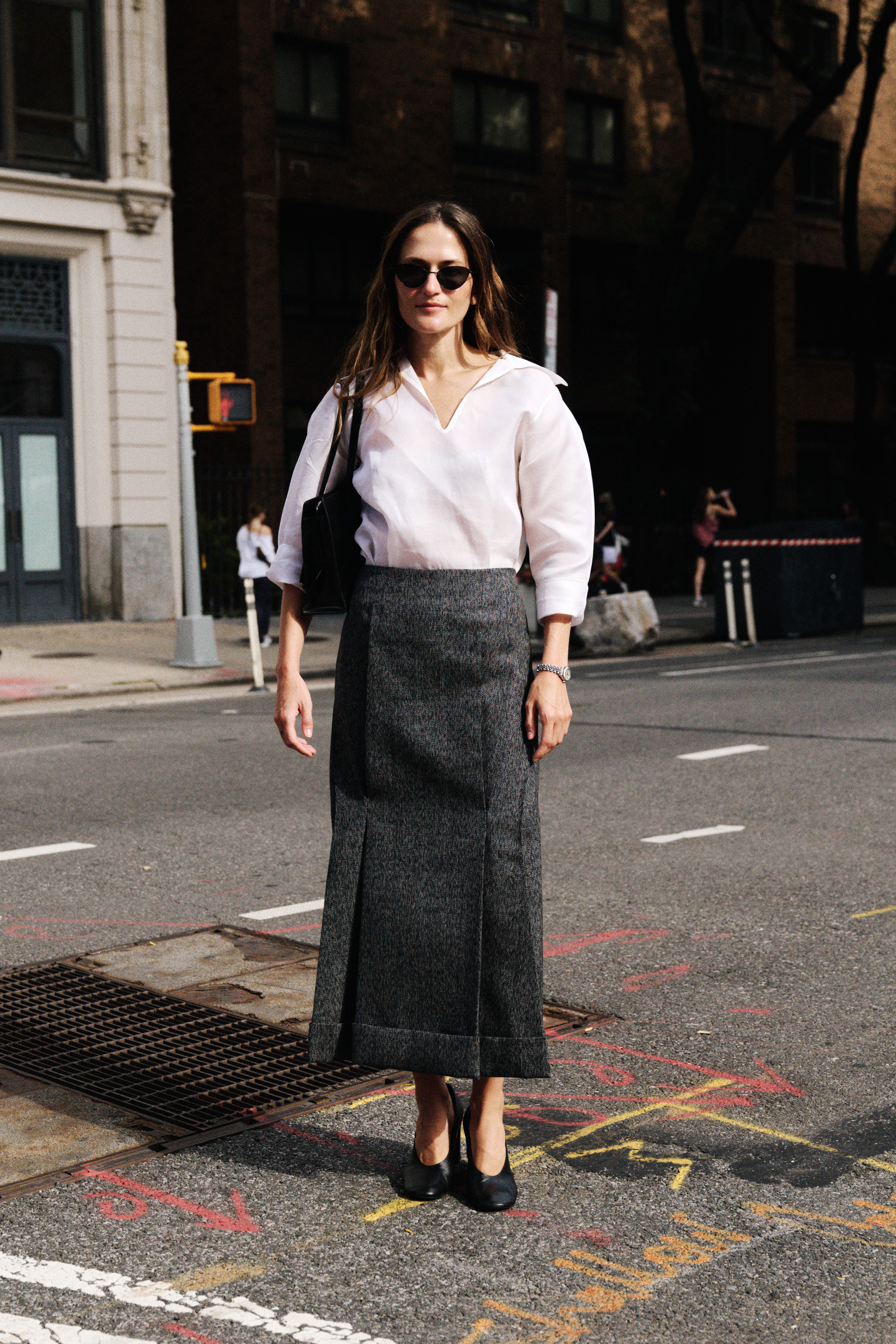 Who What Wear editors at NYFW