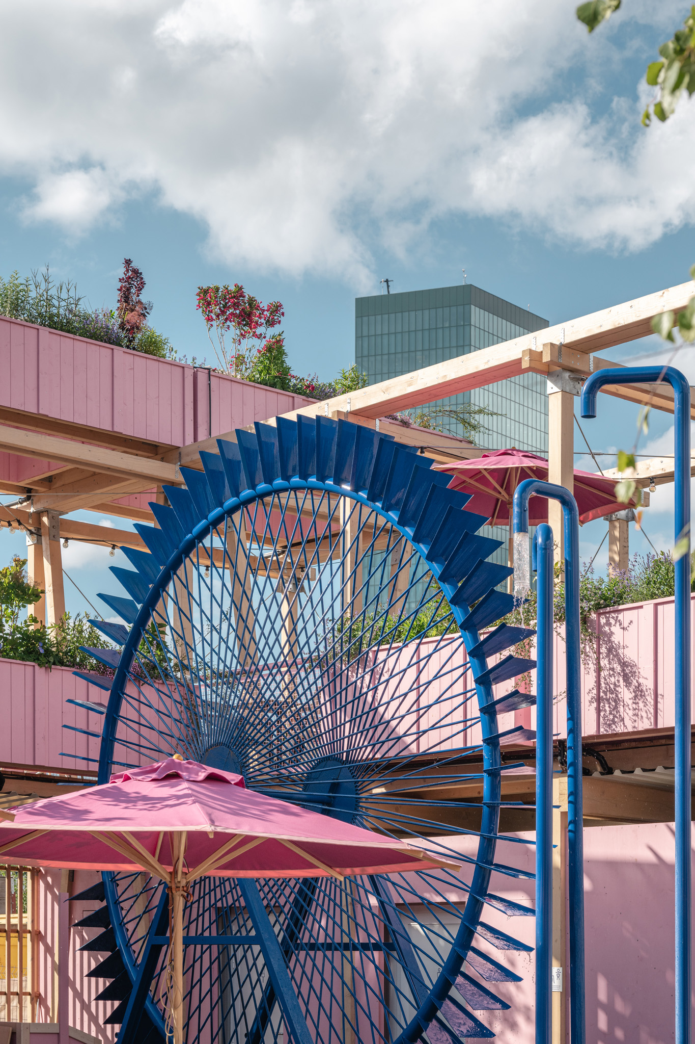 remise rosa, a new destination in zurich designed by hello wood