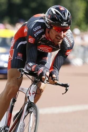 Vladimir Karpets (Caisse d'Eparge) looks to have maintained his good form from the Tour de Suisse.