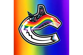 Vancouver Canucks Pride Logo