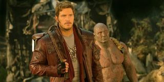 Star-Lord and Drax in Guardians of the Galaxy Vol. 2