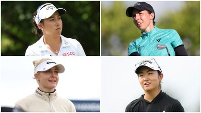 Jeeno Thitikul, Carlota Ciganda, Charley Hull and Rose Zhang