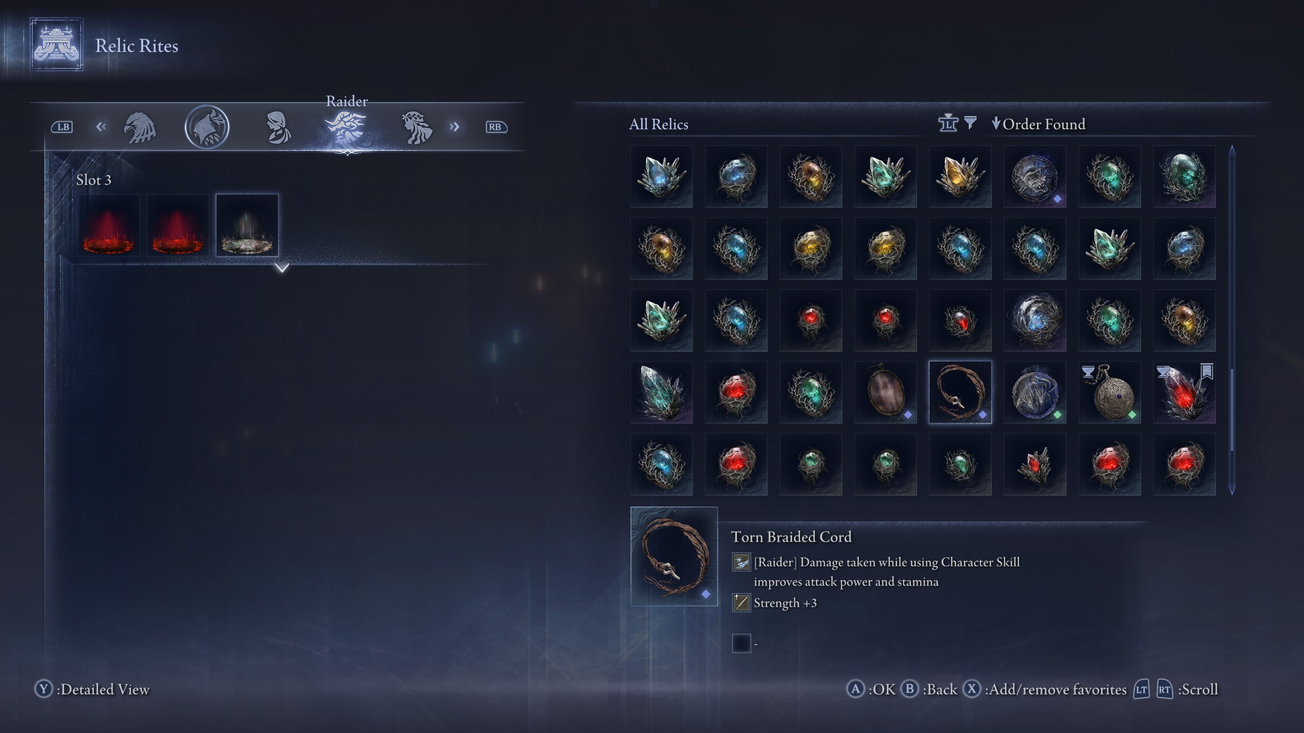 Elden Ring Nightreign Raider build - Unique relic