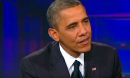 President Obama is getting flack from Republicans over comments he made on The Daily Show about the Sept. 11 Benghazi attack.