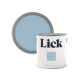 Blue lick paint can