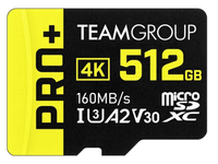 TeamGroup 512GB Pro+ microSDHC card: now $27 at Newegg
