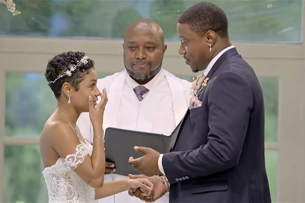 Jarrette and Iyana&#039;s wedding on Love is Blind season 2