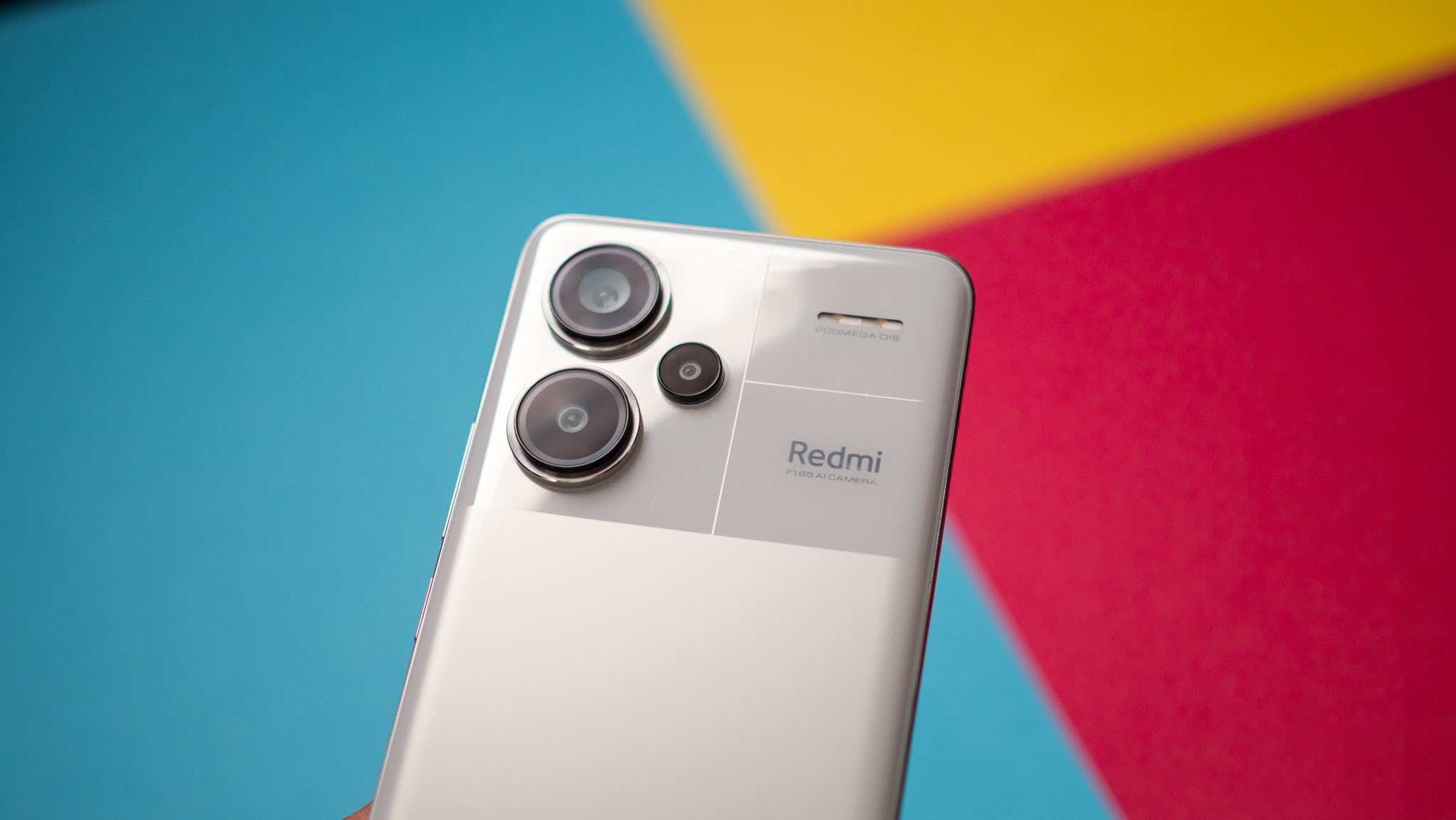 Back view of Redmi Note 13 Pro Plus highlighting camera modules