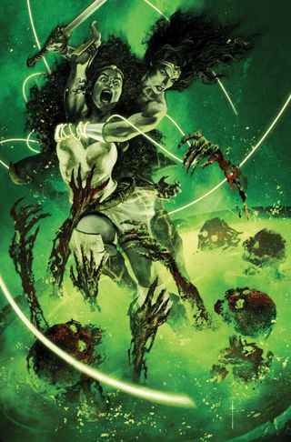 Knight Terrors: Wonder Woman #2 (open-to-order variant)