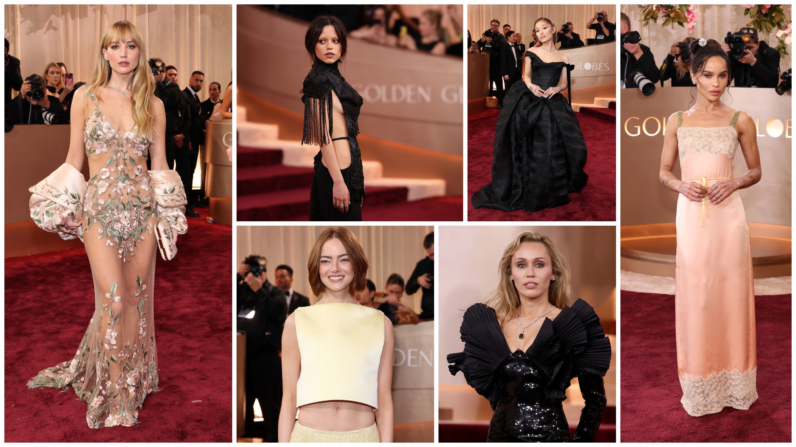 Pick Your Favorite of the 2026 Golden Globes Red Carpet Looks