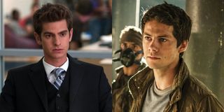 Andrew Garfield and Dylan O'brien in Social Network and Maze Runner