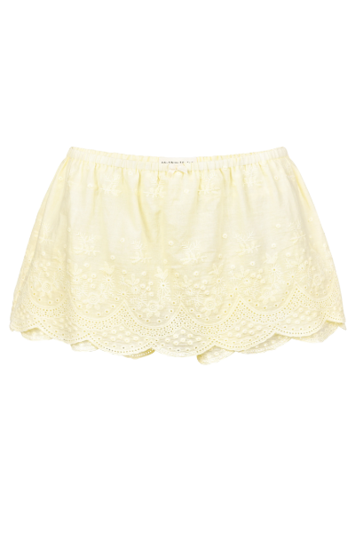 Lace Skort - Lemon - Xs