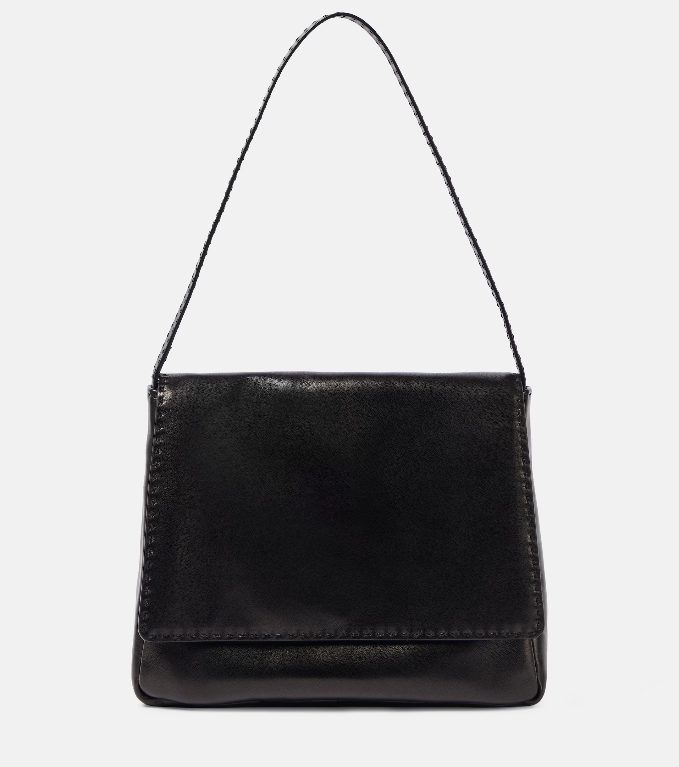 The Row, Nuance Leather Shoulder Bag