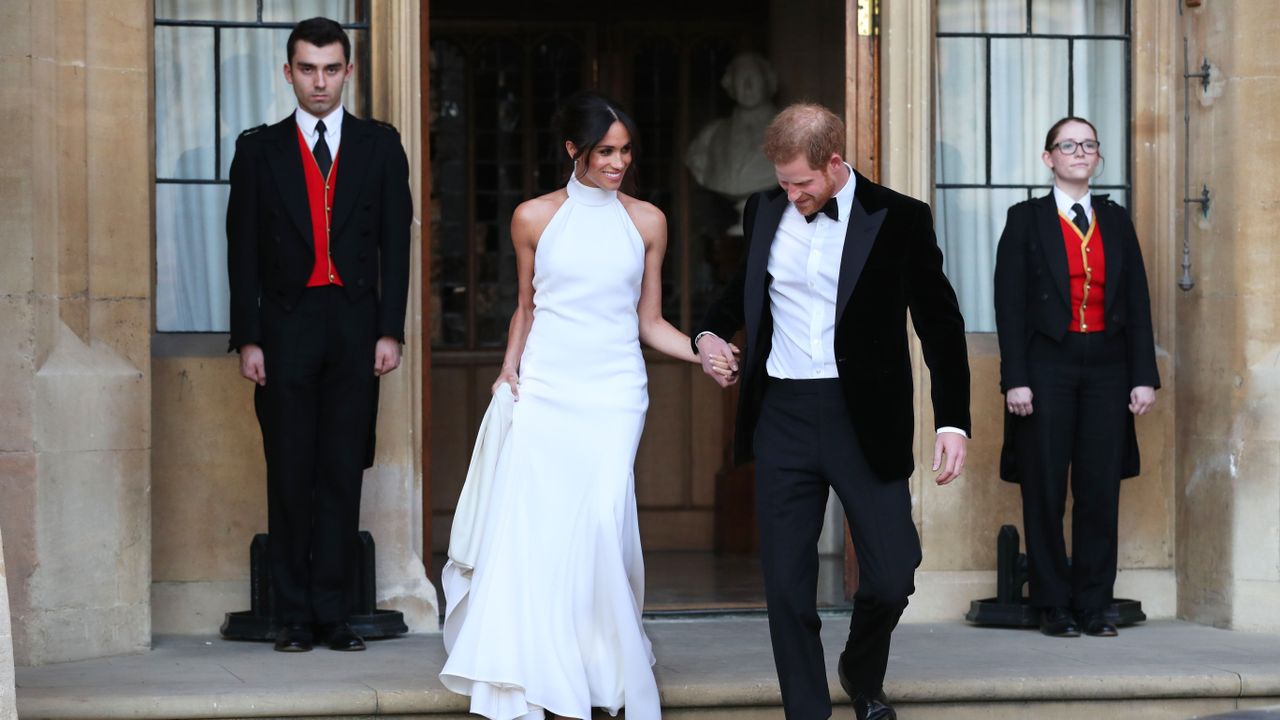 Royal Wedding 2018 prince harry meghan markle reception car