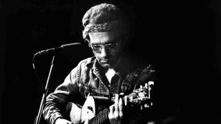 JJ Cale onstage in Amsterdam in 1973