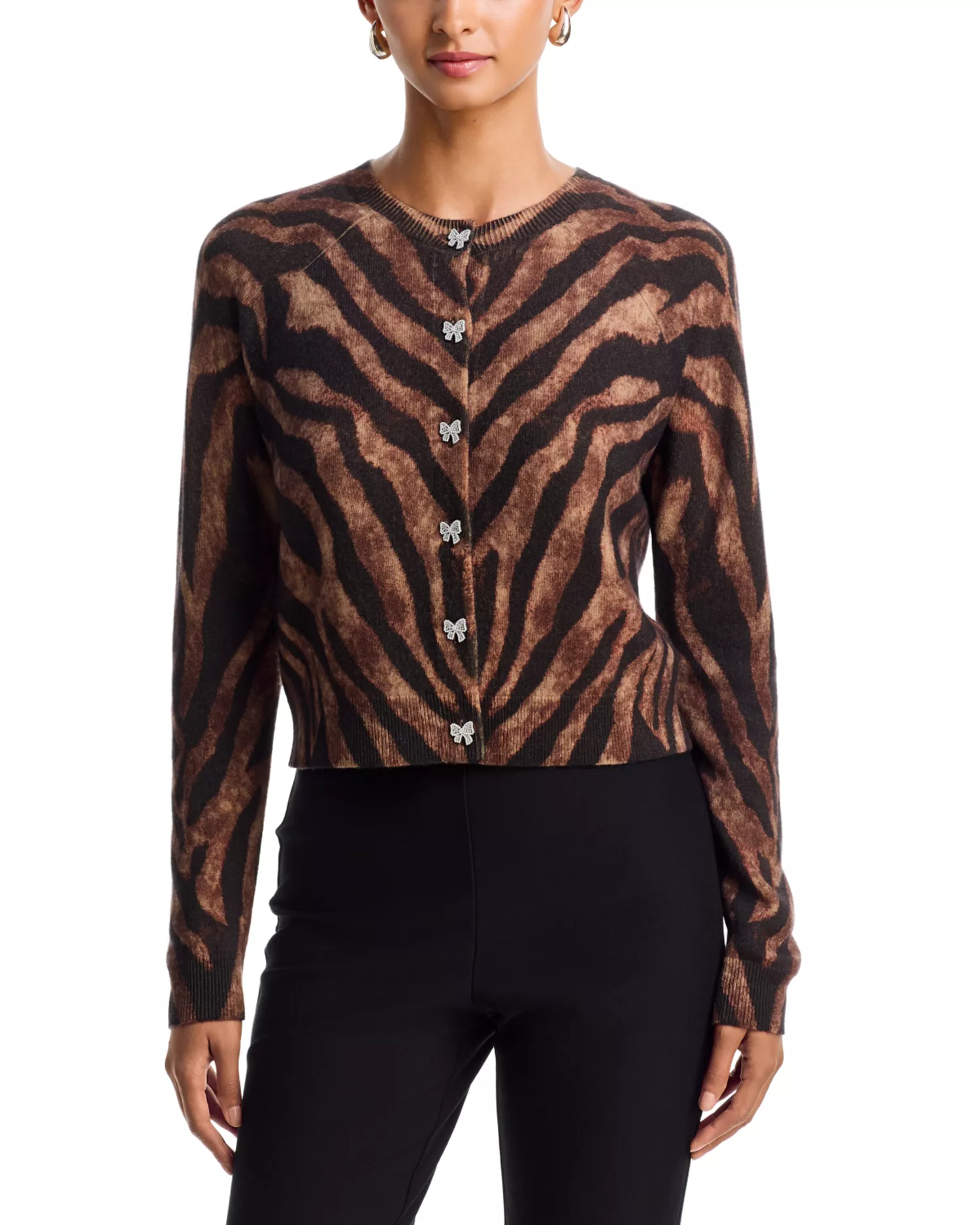 AQUA x Nicky Hilton, Ziger Cashmere Cardigan