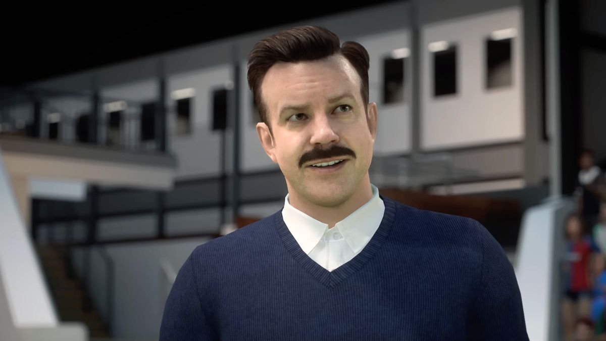 Ted Lasso (Jason Sudeikis) in FIFA 23