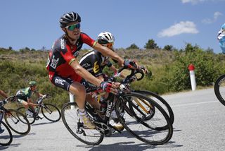Sanchez riding the Tour de France in 2015. Photo : Yuzuru Sunada