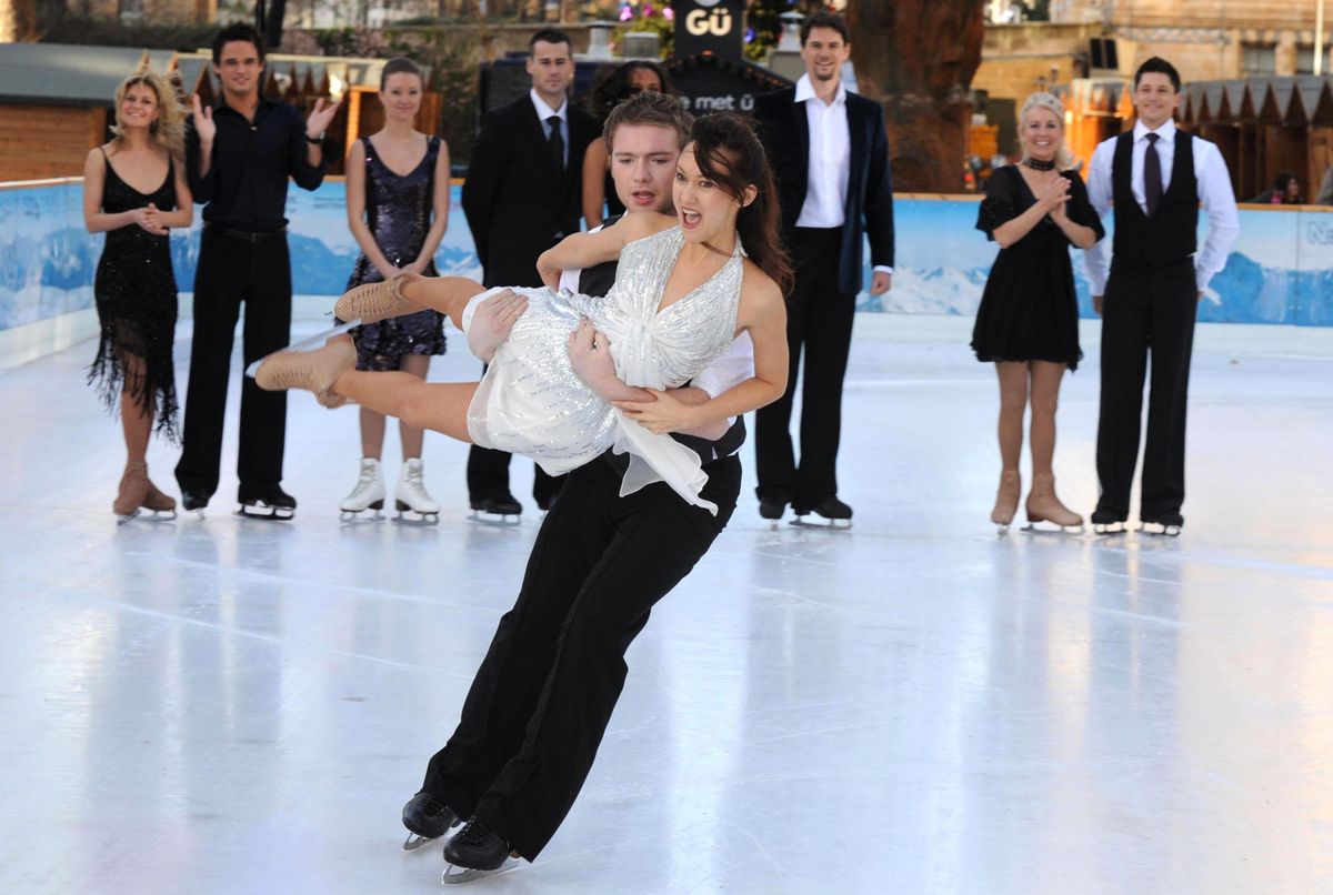 Dancing on Ice: Chris Fountain&#039;s bizarre back cure