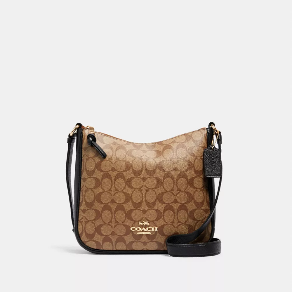 Ellie File Bag in Signature Canvas