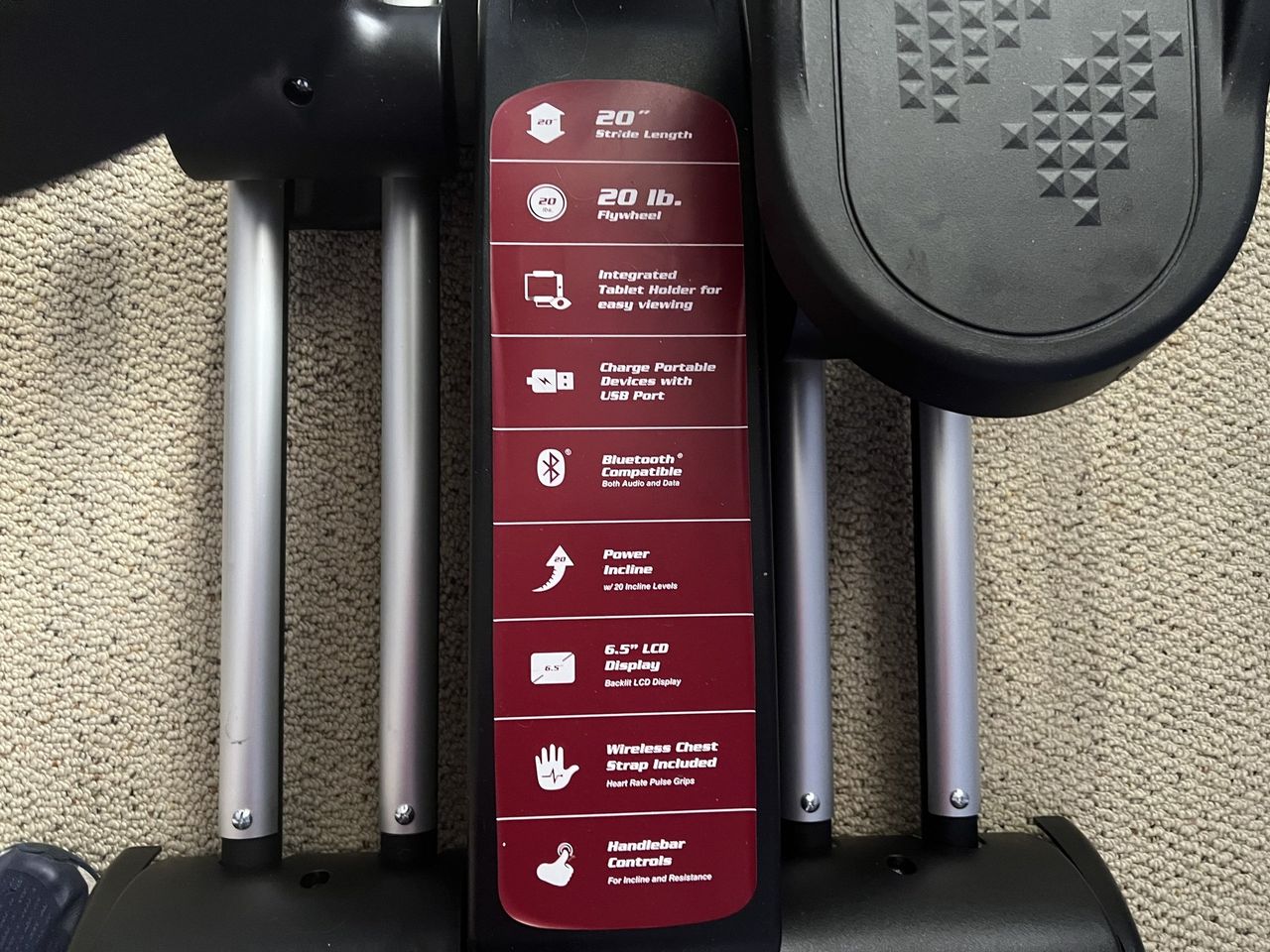 Sole Elliptical And Studio App Lifestyle Bottom Of Machine