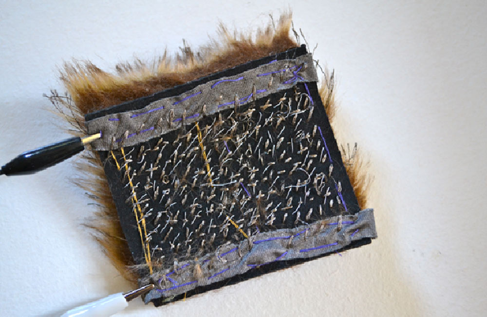 The smart fur will be on display at the 2012 IEEE Haptics Symposium March 4-7 in Vancouver.