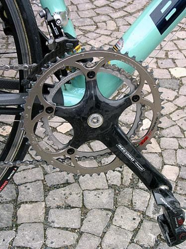 Campagnolo's ultra-svelte Record carbon cranks
