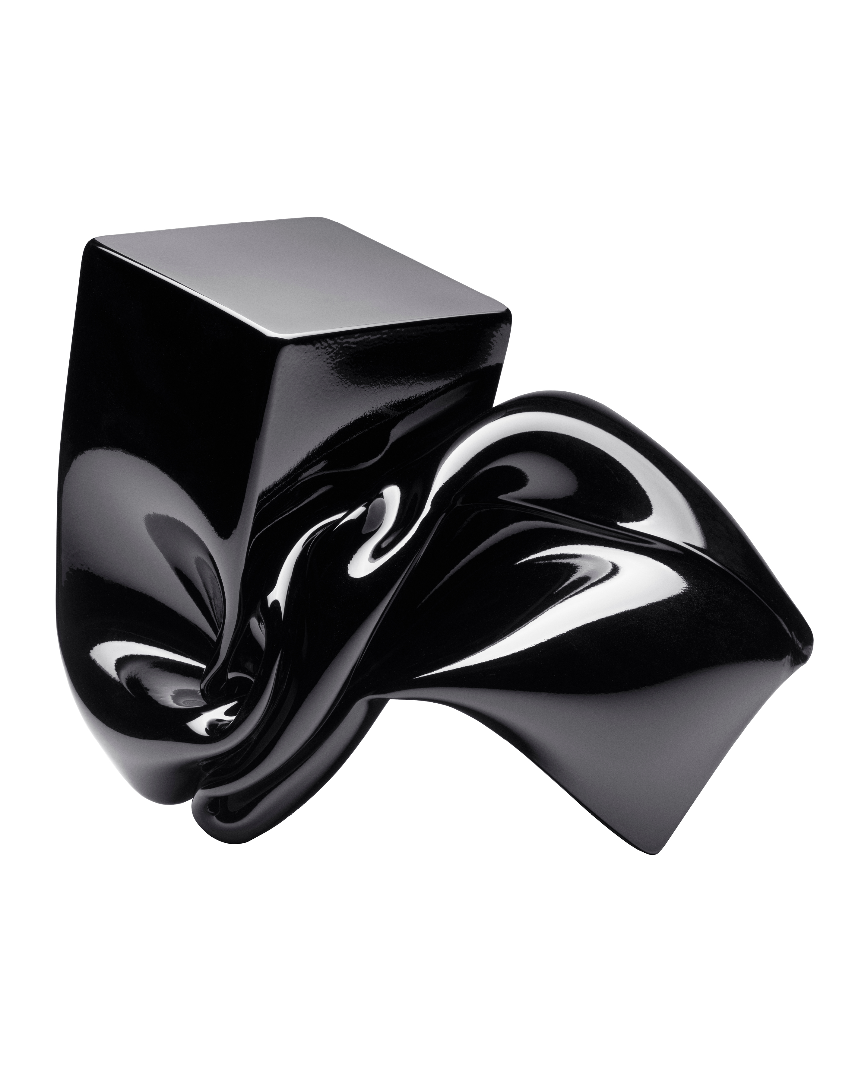 Loewe Craft Prize, black glass sculpture