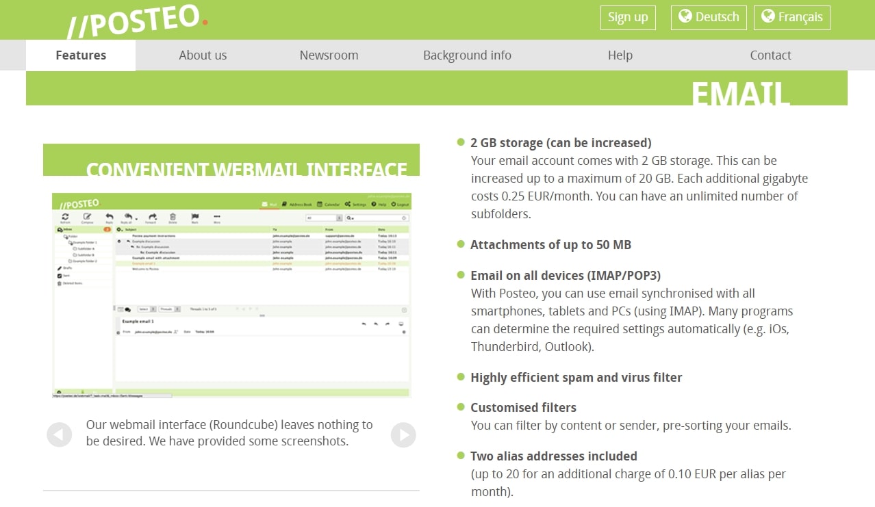 Posteo secure email review TechRadar