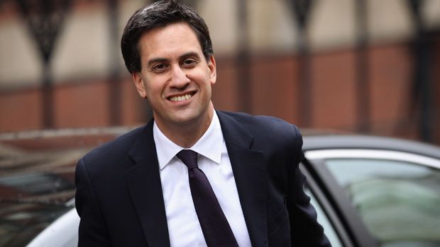 LONDON, ENGLAND - JUNE 12: Labour Party Leader Ed Miliband arrives to give evidence at the Leveson Inquiry on June 12, 2012 in London, England. This phase of the inquiry into the culture, pra