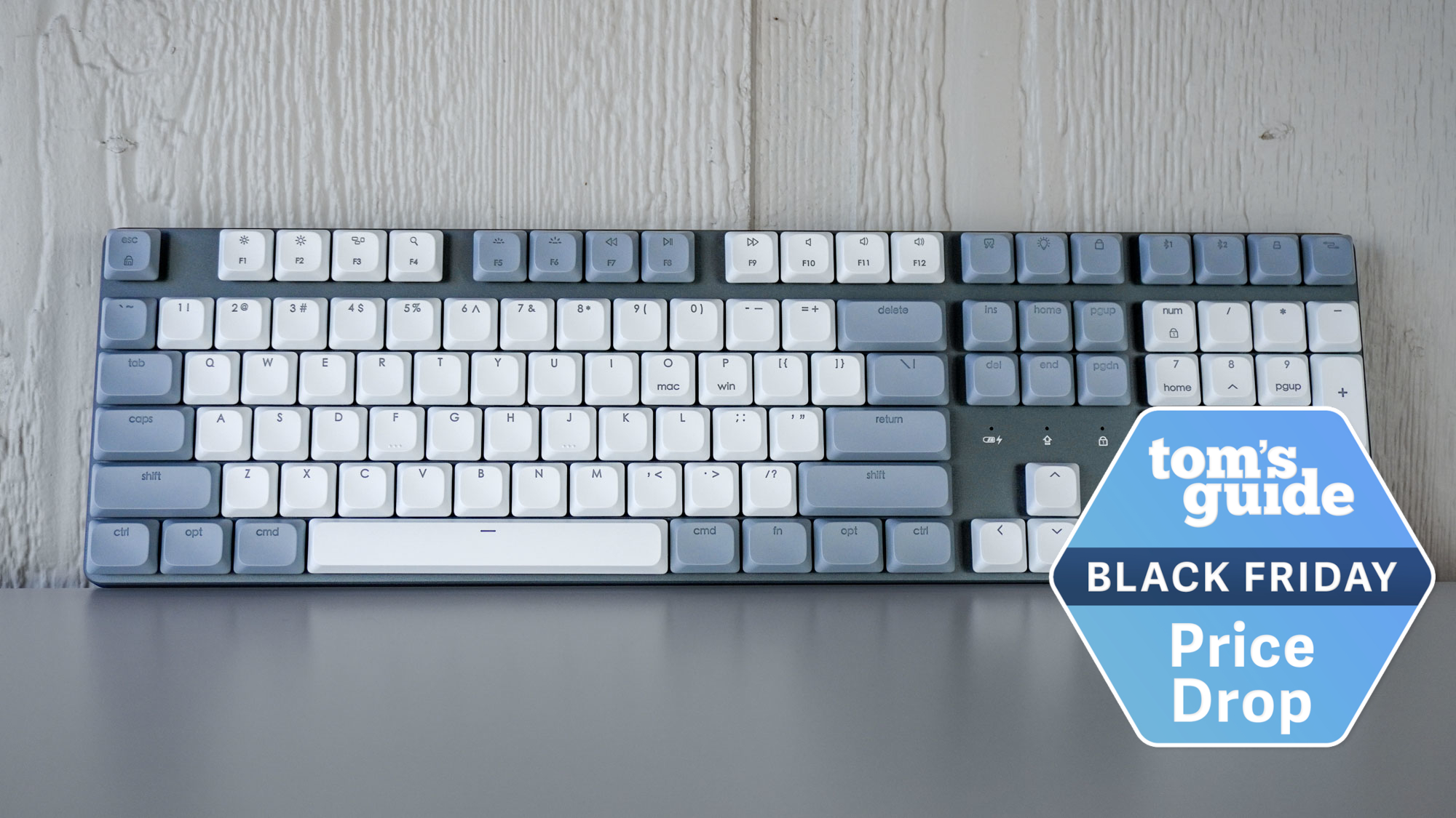 The Satechi SM3 keyboard with a Tom&#039;s Guide Black Friday deals badge