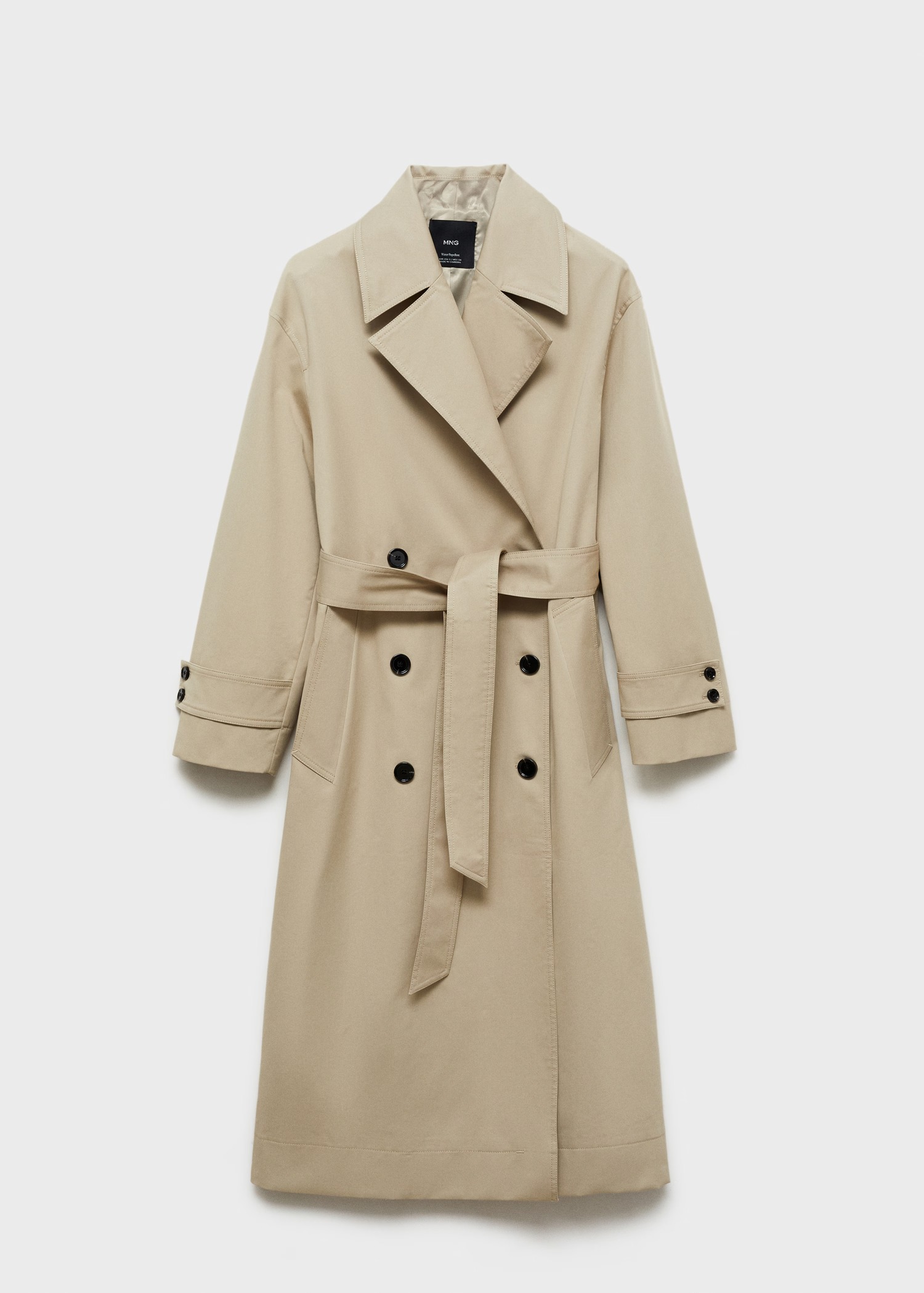 MANGO, Long Oversized Double-Breasted Trench Coat - Women | Mango Usa