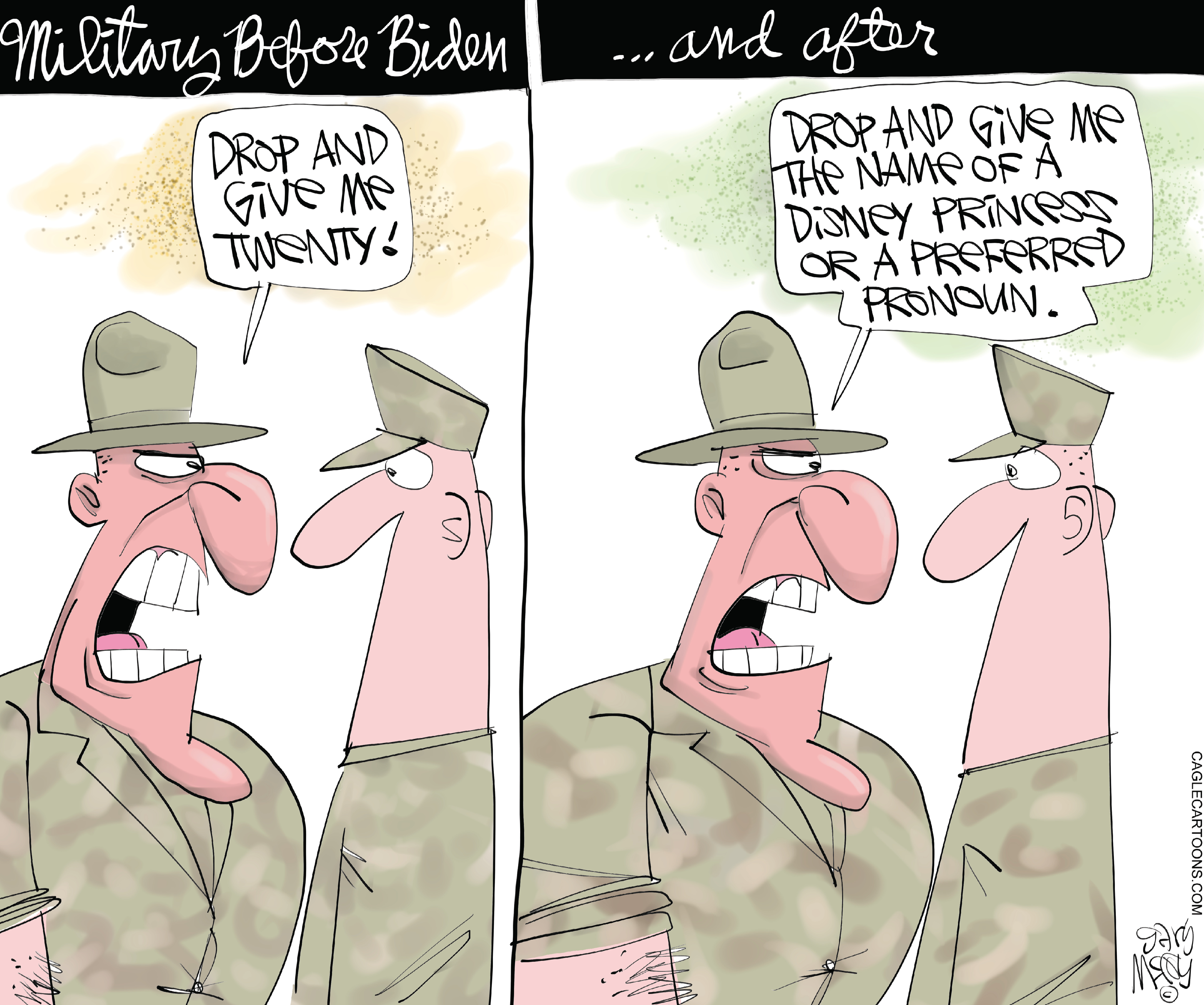 Political cartoon