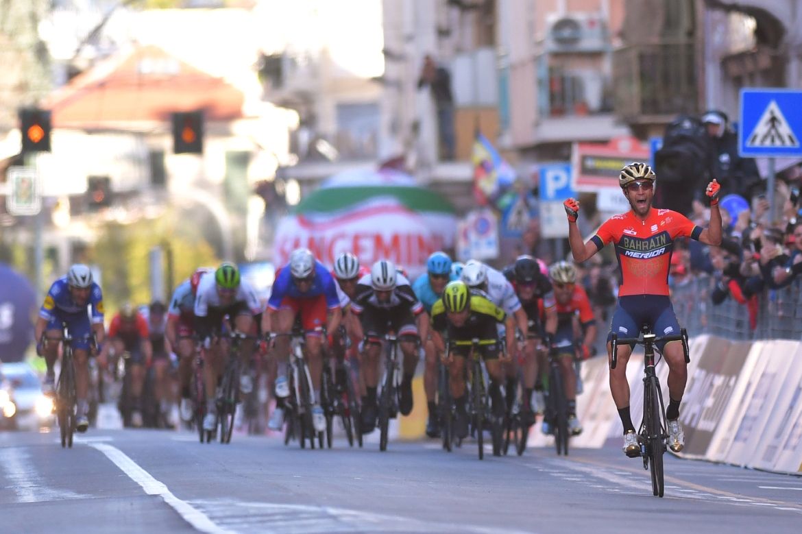 Vincenzo Nibali wins Milan-San Remo