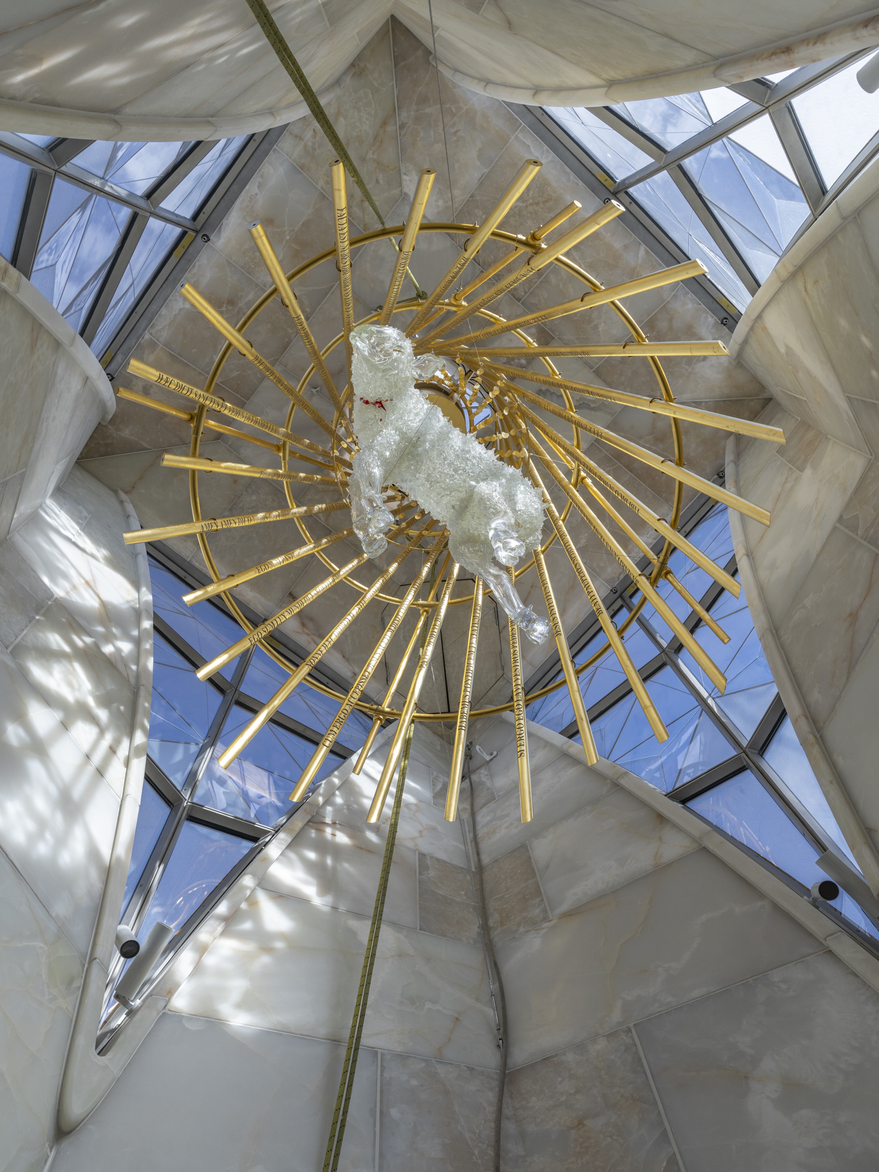 Sagrada Familia lighting installation by Studio Waldemeyer