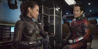 Ant-Man and The Wasp Evangeline Lilly Paul Rudd Hope and Scott suit up