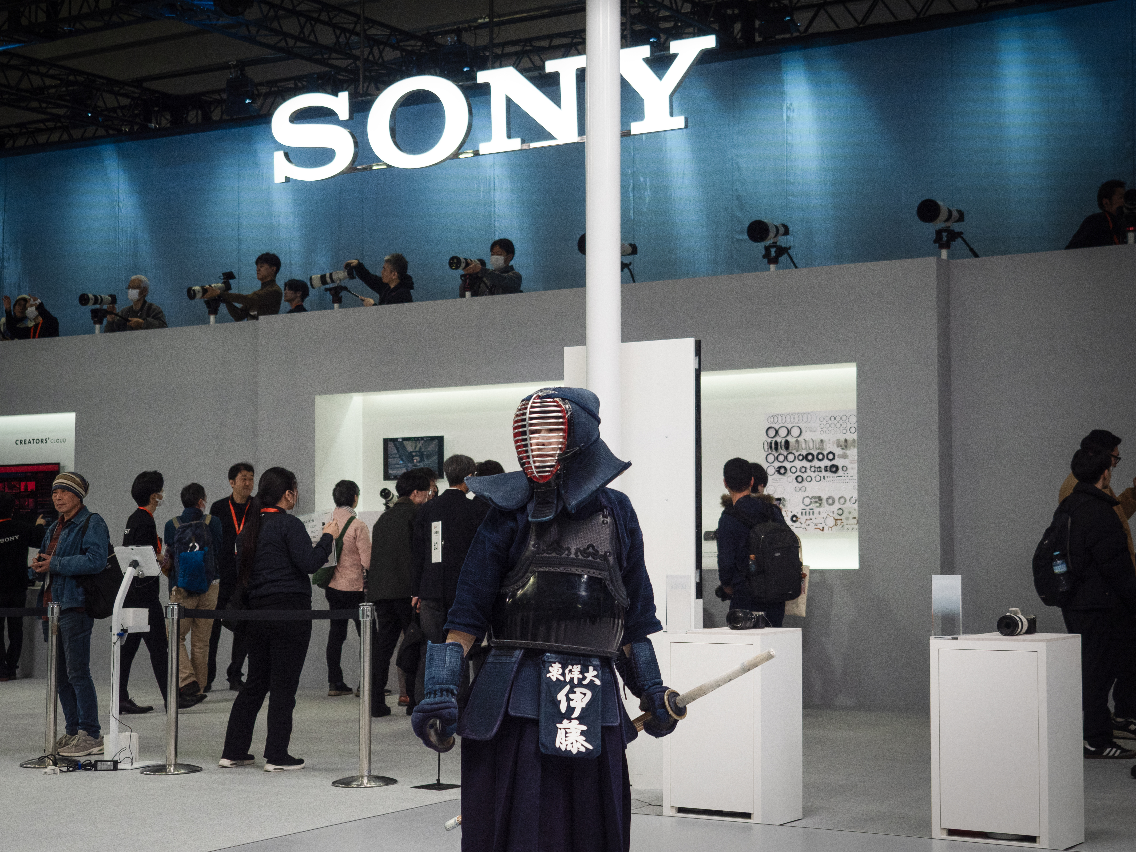 The show floor at CP+ 2025