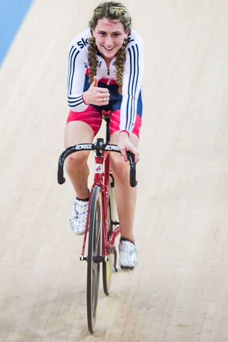 Laura Trott (Great Britain) wins the women's Omnium