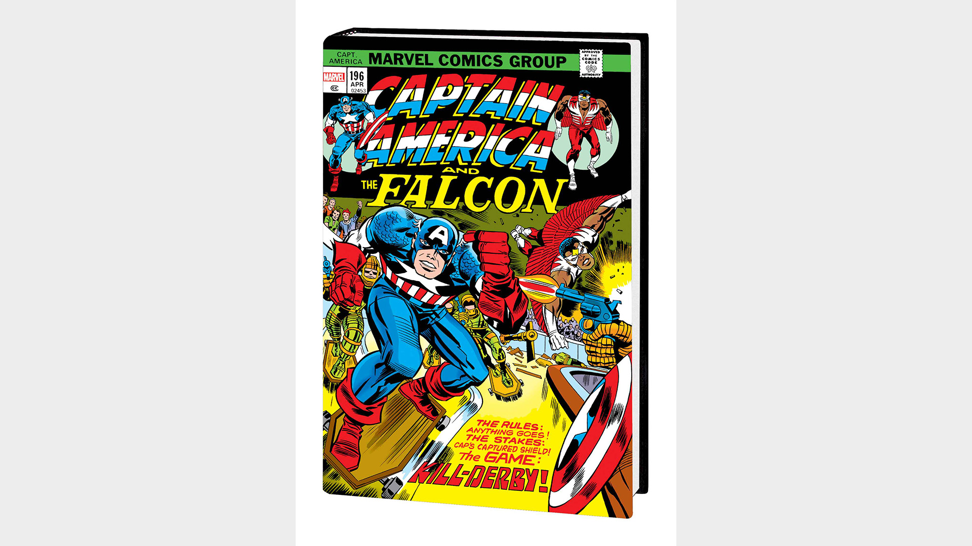 CAPTAIN AMERICA OMNIBUS VOL. 4 HC KIRBY KILL-DERBY COVER [DM ONLY]