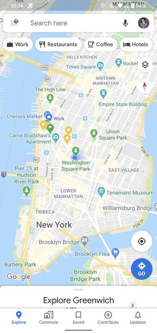 Google Maps Lists