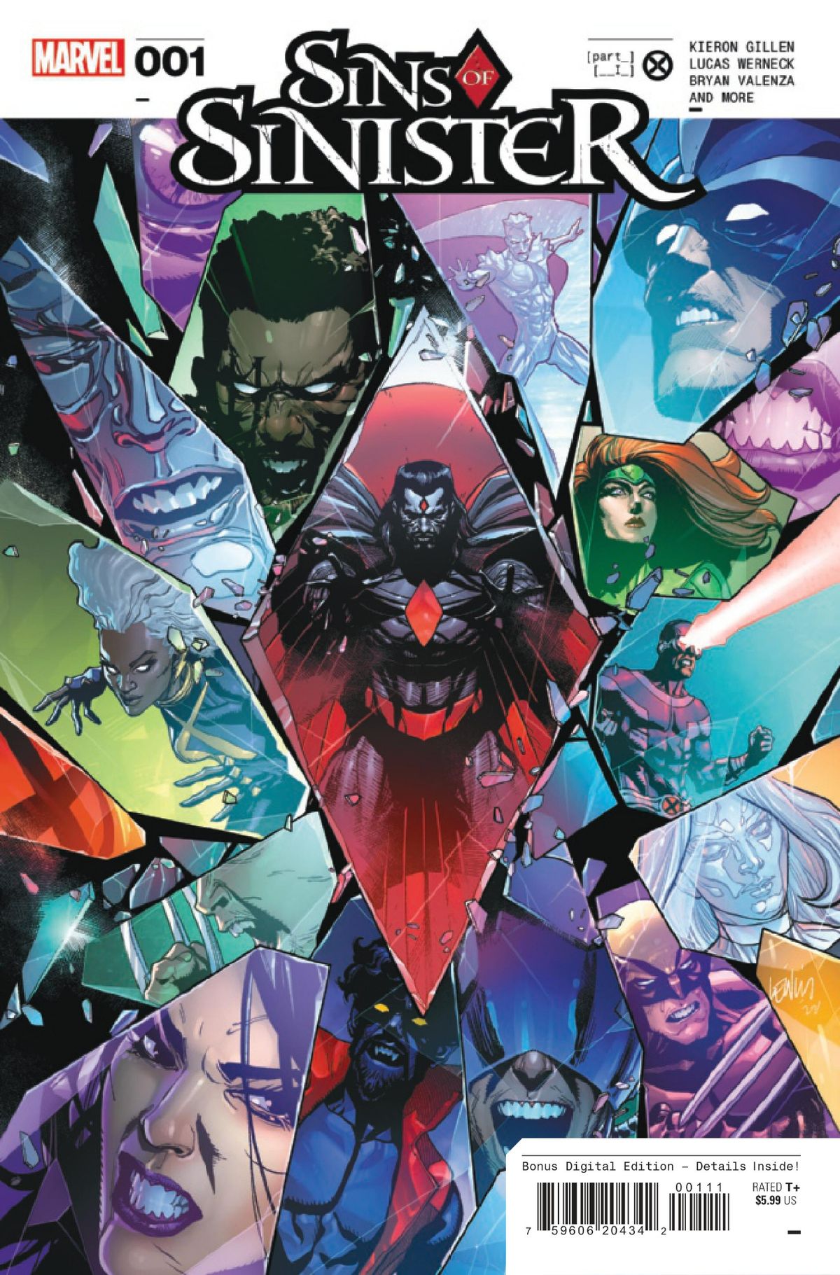 Sins of Sinister #1 pages