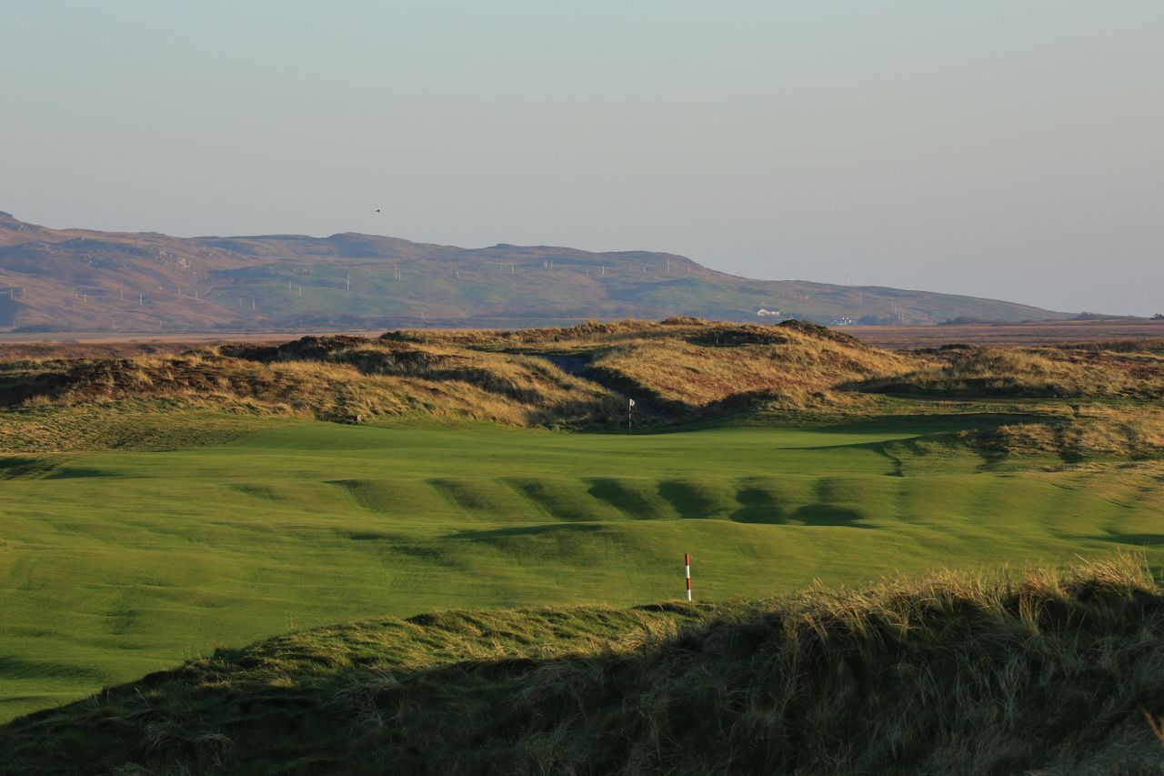 The Machrie Links rollercoaster fairways