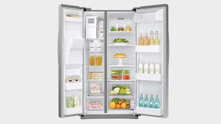 Samsung RS25J500DSR side-by-side refrigerator review