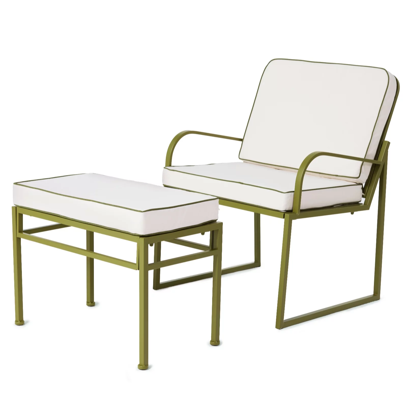 Garden Stories Studio 70 Chair and Footstool