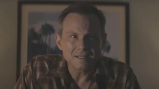 Christian Slater as Harry Morgan looking upset in Dexter: Original Sin