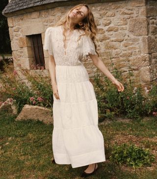 Graciella Dress -- Salt